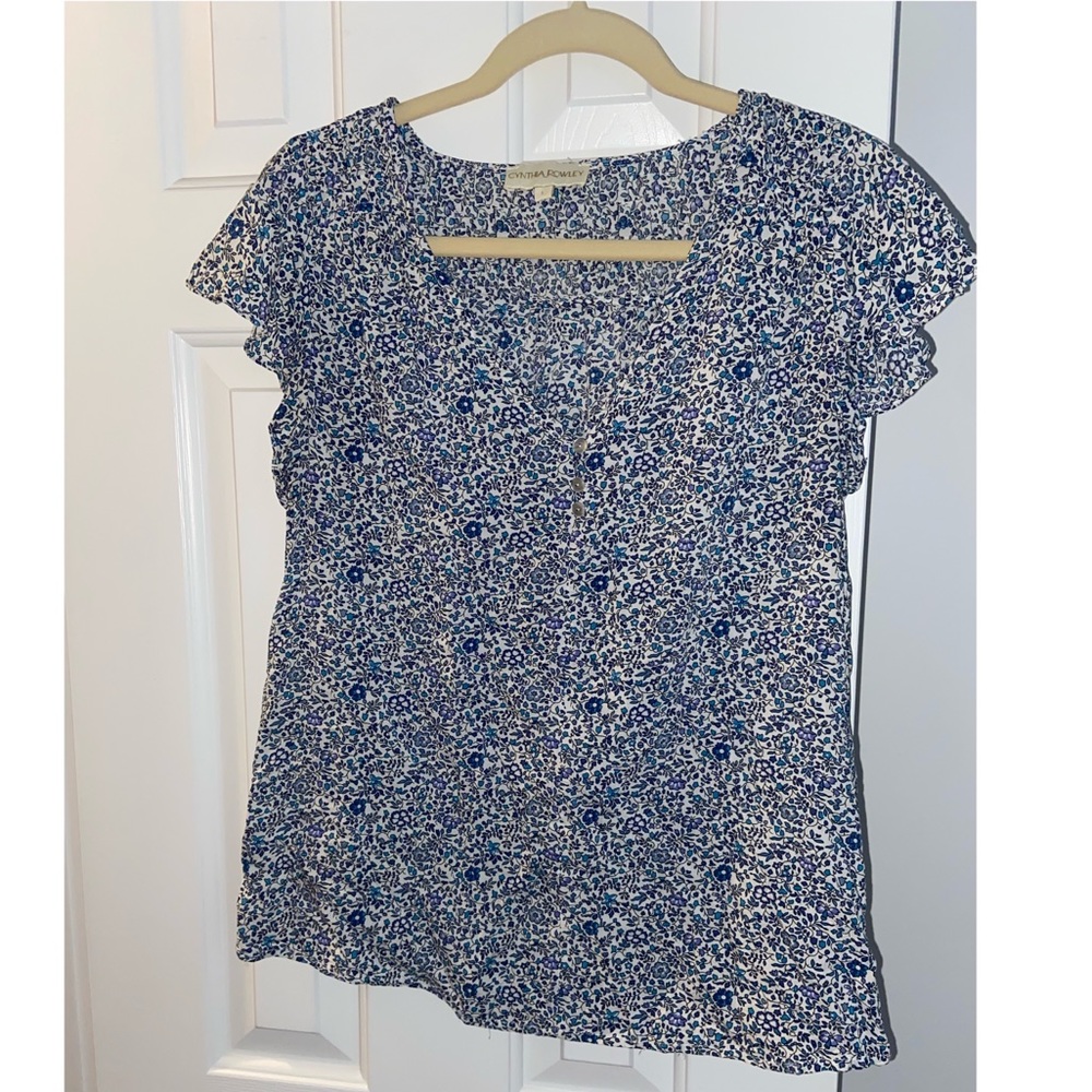 Cynthia Rowley t shirt blouse